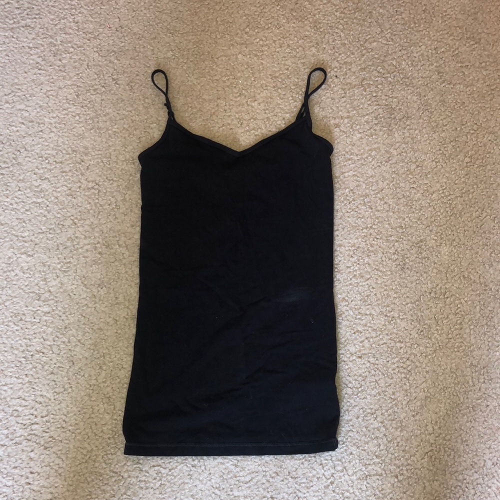 Black Cami Tank Top